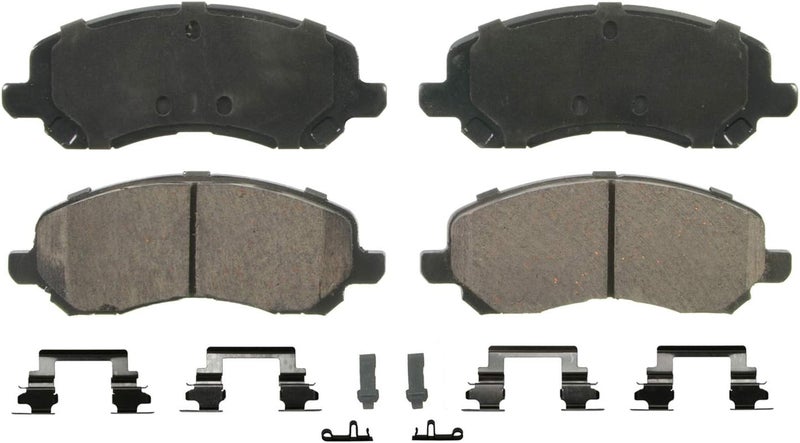 Wagner QuickStop ZD866A Ceramic Disc Pad Set, Front - Image 1