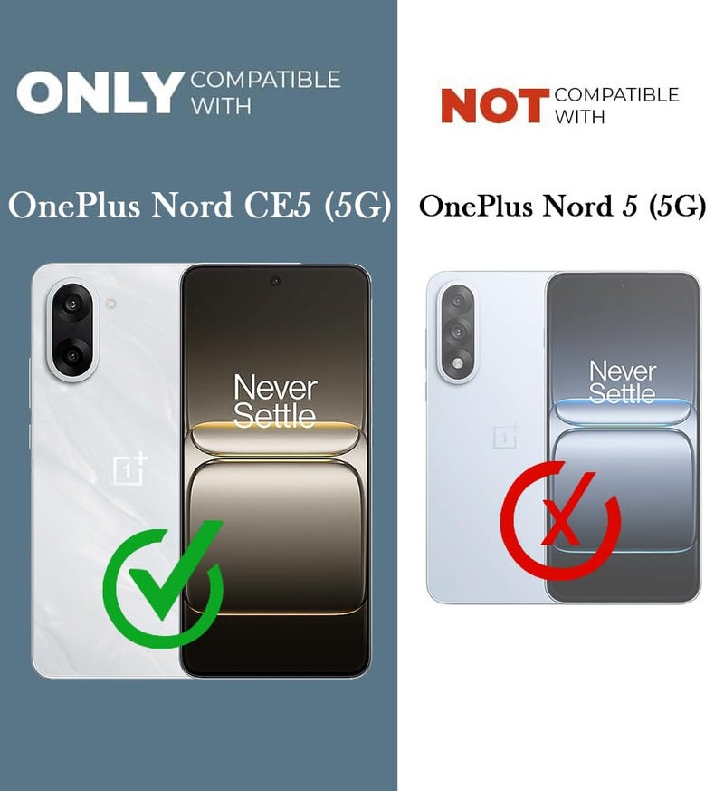 Jkobi Back Case Cover for Oneplus Nord CE 5 (Matte Liquid Silicone| Professional Wave Design | Camera Protection Ring | Shockproof Anti Slip Grip) - Image 4