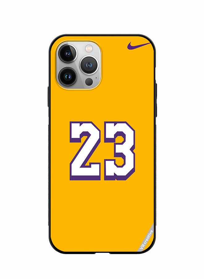 VR CREATIVE Protective Case Cover For Apple iPhone 11 Pro Max Number 23 Design Multicolour - Image 1