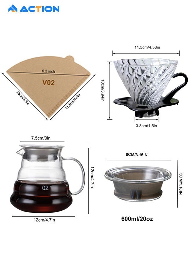 ACTION V60 Coffee Maker Drip Set Of 3 - Image 2