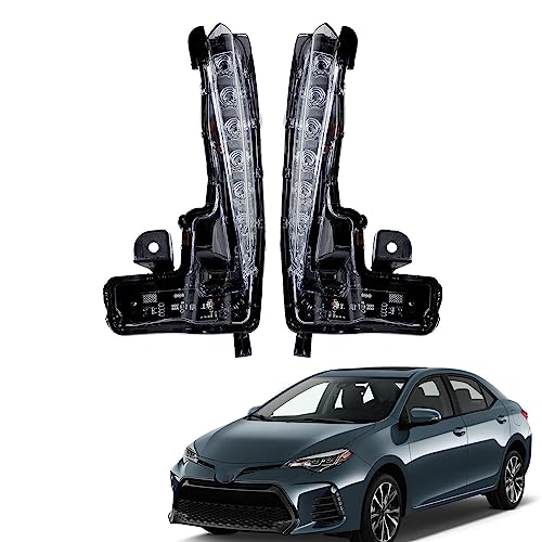 ANTUKO 2Pcs Front Driving Fog Light Daytime Running Light Replacement for 2017-2019 Corolla SE 8144002030 8143002030 - Image 1