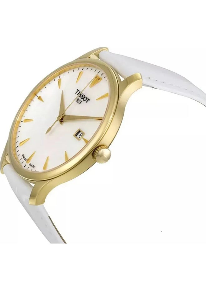 TISSOT T-Classic Tradition Mother of Pearl Dial Womens Watch - Image 3