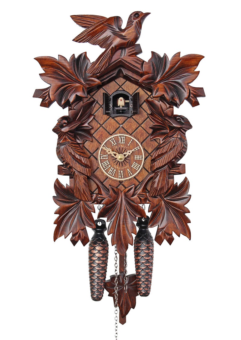HerrZeit by Adolf Herr Quartz Cuckoo Clock - The Cuckoo Bird Family AH 32/1 QM - Image 1