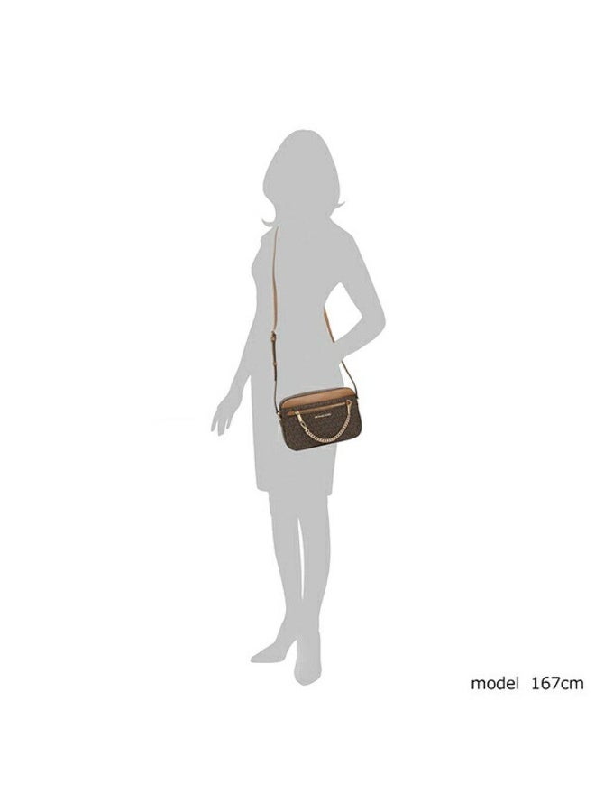 مايكل حقيبة الكاميرا التقليدية للنساء من ماركة مايكل كورس للتحميل على الكتف أو على الكتف الم - Image 2