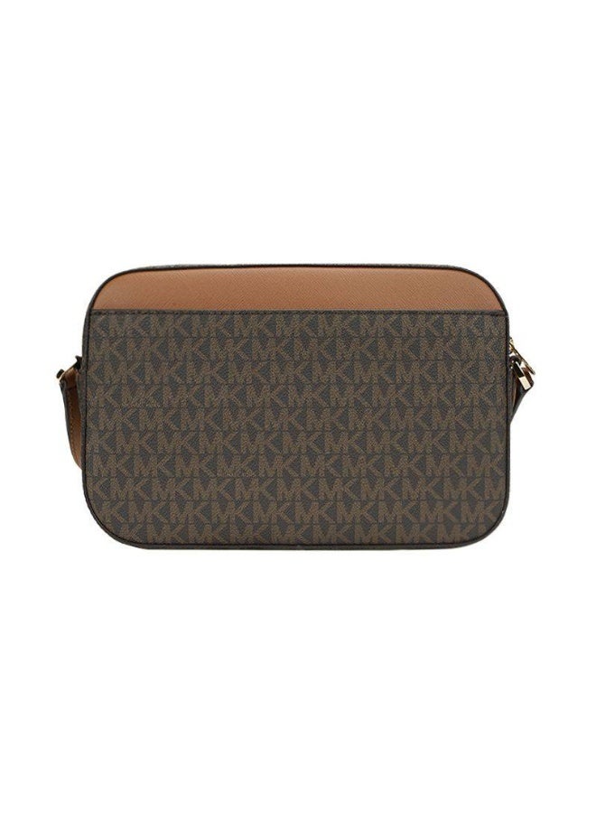 مايكل حقيبة الكاميرا التقليدية للنساء من ماركة مايكل كورس للتحميل على الكتف أو على الكتف الم - Image 5