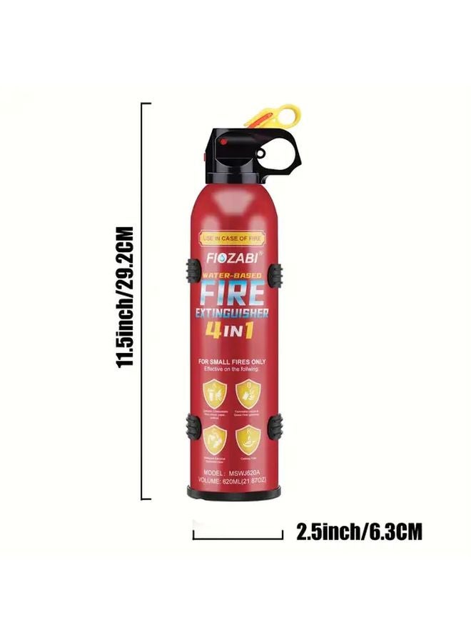 2 Pack Portable 4 in 1 Fire Extinguisher Spray 21.87oz Water Based for Home Car Kitchen - Image 3