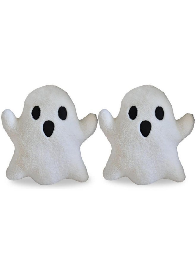 Tickles Tickles Halloween Special Ghost Soft Stuffed Plush Toys & Pillows for Kids Boys & Girls, Set of 2 (Size: 15 cm, Color: White)  - Image 1