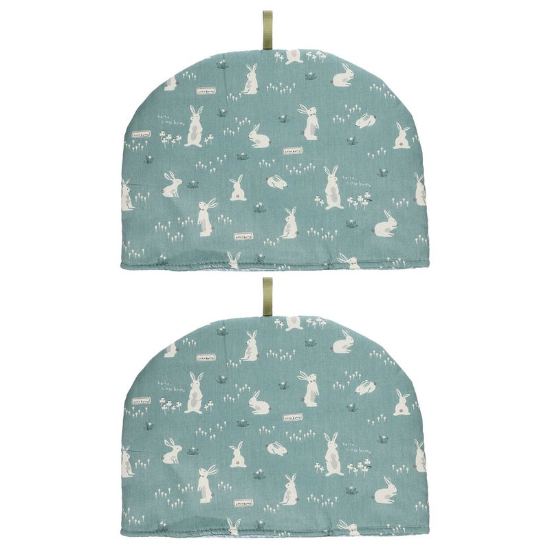 Cotton Tea Cosy for Teapot, Thermal Protection with Sophisticated Minimalist Appearance - Image 1