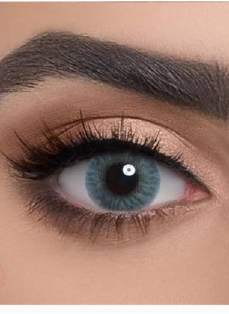 دهب - عدسات لاصقة بلون تيفاني بلو لمدة 6 أشهر - Image 1