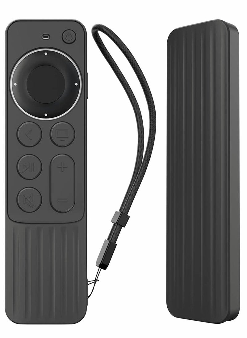 KASTWAVE Silicone Remote Cover Case for Apple TV 4K Siri Remote 2021 2022 Lightweight Anti-Slip Shockproof Anti-Scratch Skin-Friendly  - Image 1
