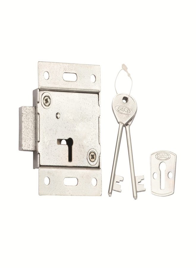 Spider Steel Multipurpose Cupboard Lock, 2 Steel cp Keys (ICB01) (Pack of 3 pcs.) - Image 1
