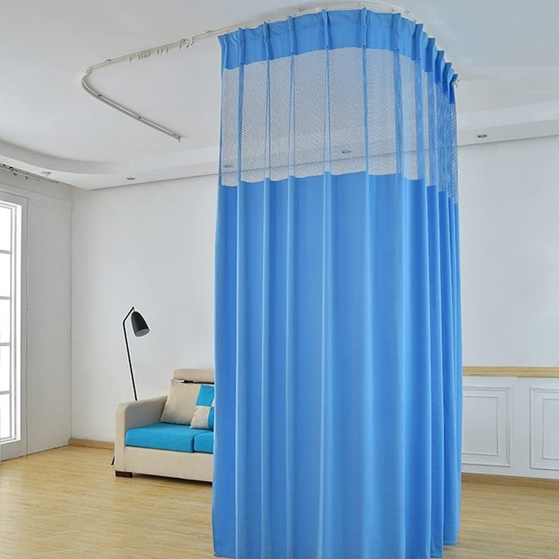 TTZ TTZ Hospital Curtain with Flat Hooks for Hospital Medical Clinic SPA Lab Cubicle Curtain Divider Privacy Screen 