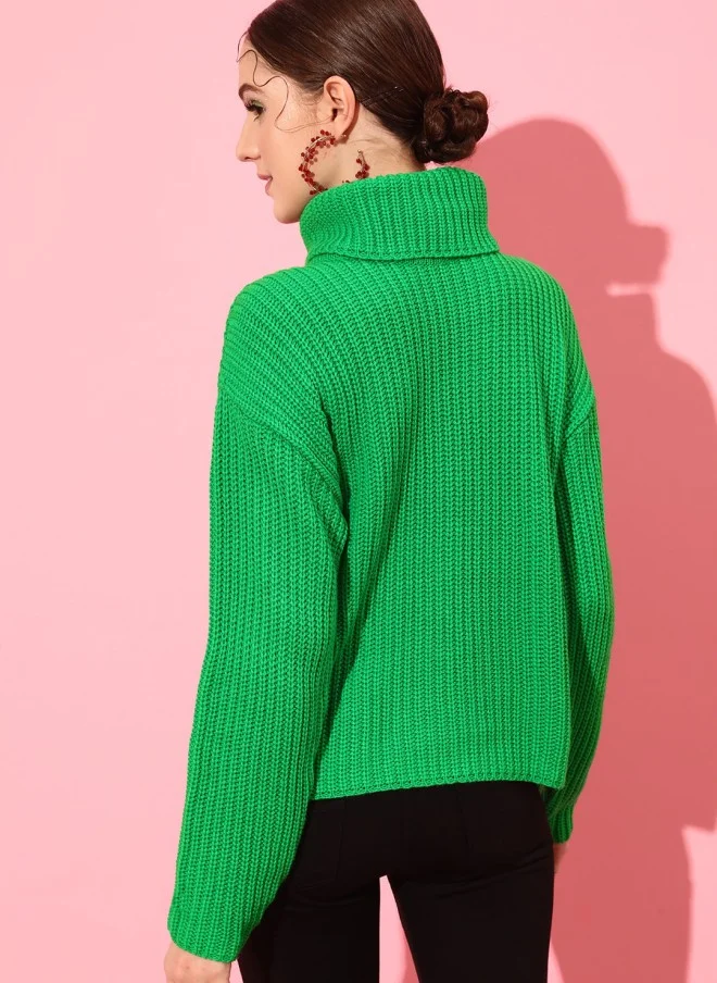 STREET 9 Acrylic Cable Knit Pullover for Women