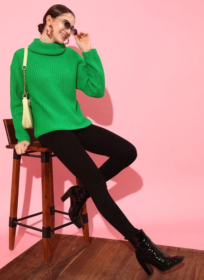 STREET 9 Acrylic Cable Knit Pullover for Women