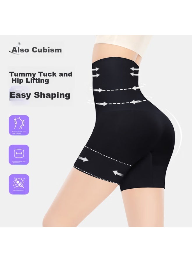 Curveism Curve Control Pants سراويل التحكم في البطن، سراويل رفع، ملابس داخلية نحت البطن، سراويل تشكيل للنساء، أسود، قطعة واحدة، M - Image 1