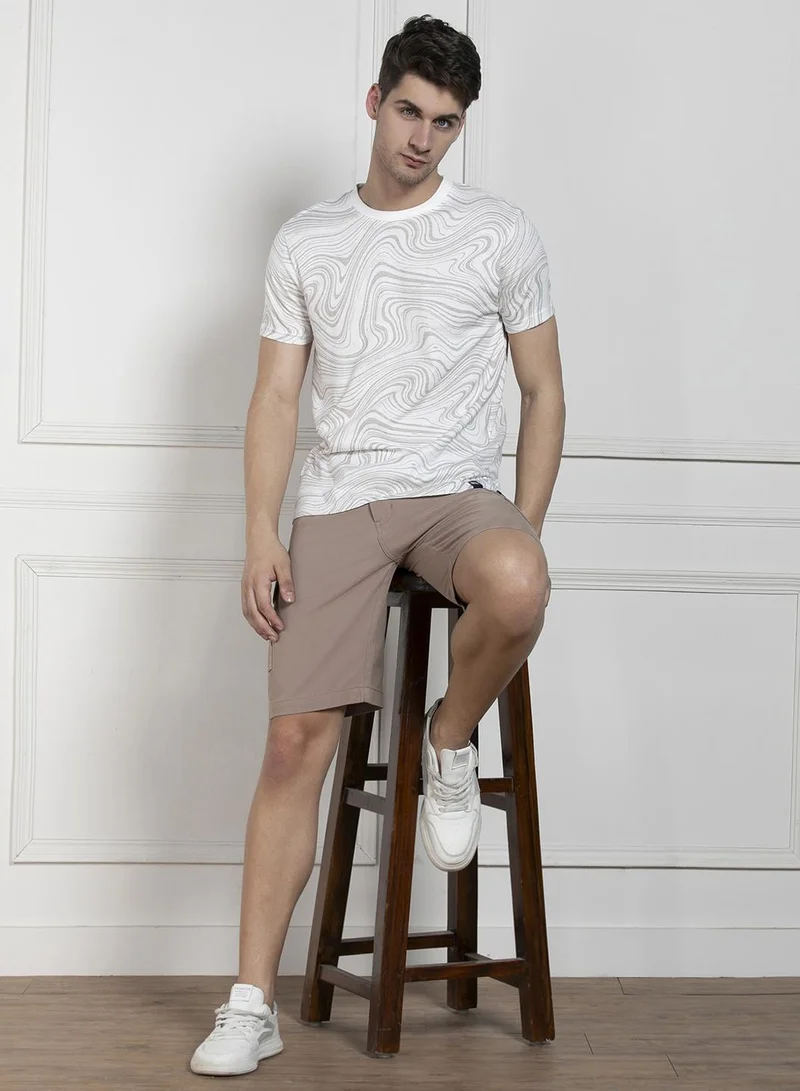 Dennis Lingo Offwhite T-Shirt for Men - Regular Fit, Versatile