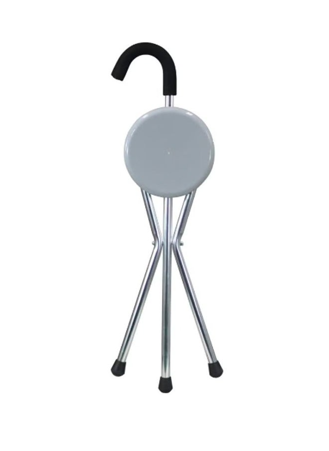 Generic Light Weight Portable Folding Walking Stick Wth Chair Seat 