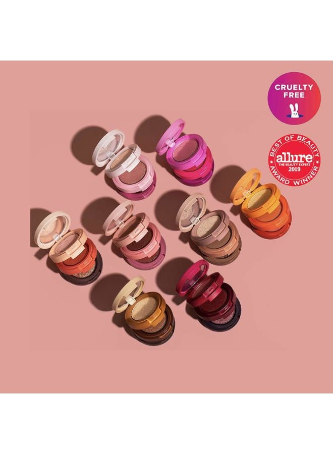 KAJA Beauty Bento Collection - Bouncy Eyeshadow Trio | Peach Orange Tones, Travel Size, 02 Orange Blossom, 2019 Allure Best of Beauty Award, 0.03 Oz - Image 4