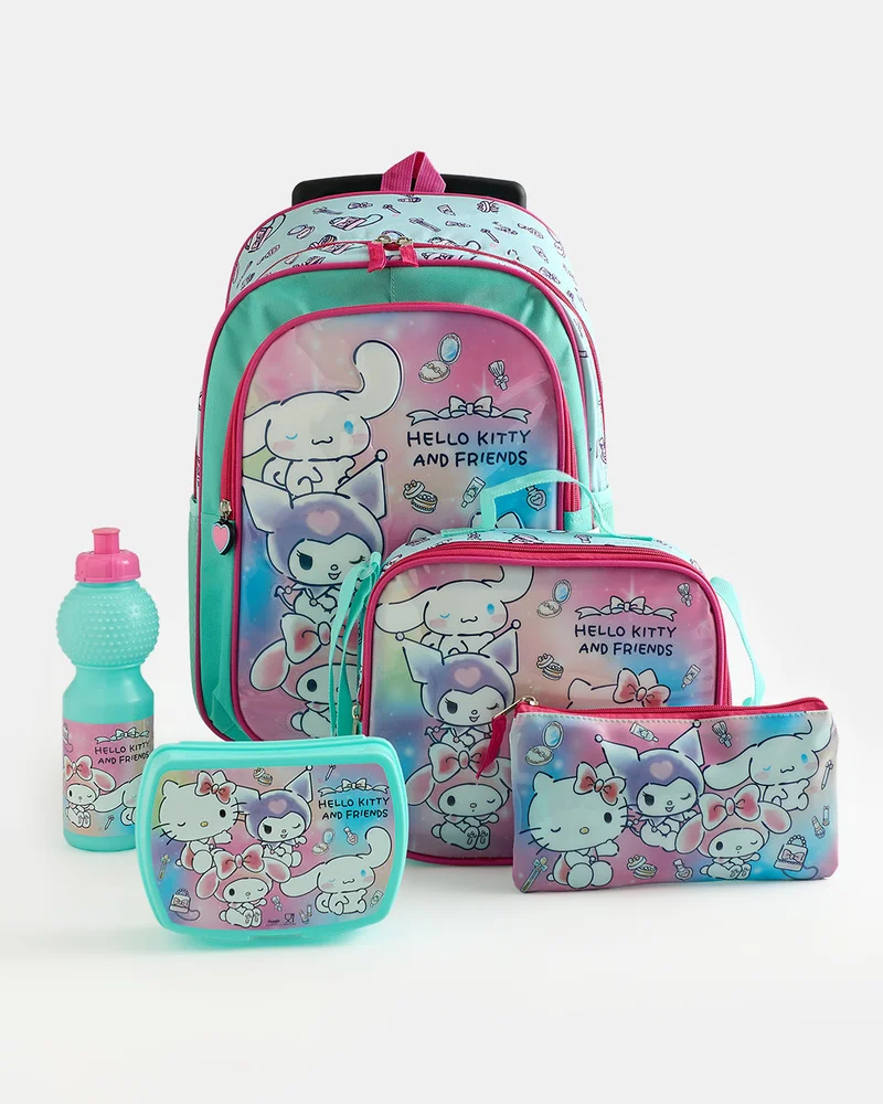 REDTAG Assorted Hello Kitty 5 in 1 Value Pack 16 Inch Trolley Set