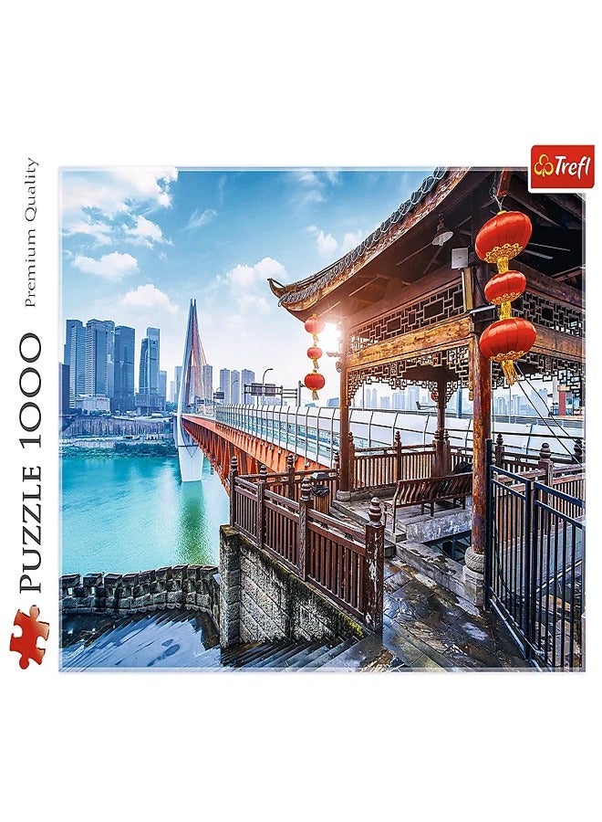 Trefl - Puzzle Chongqping, China - 1000 Pieces  - 10721 - Image 3