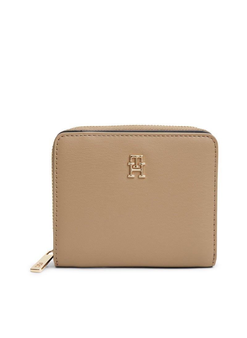 TOMMY HILFIGER Hilfiger Icon Zip-Around Flap Wallet - Image 1