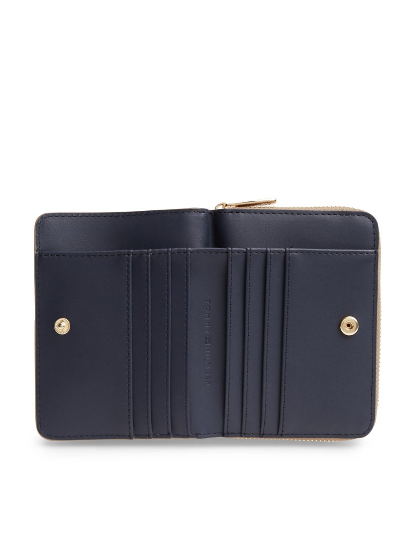 TOMMY HILFIGER Hilfiger Icon Zip-Around Flap Wallet - Image 4