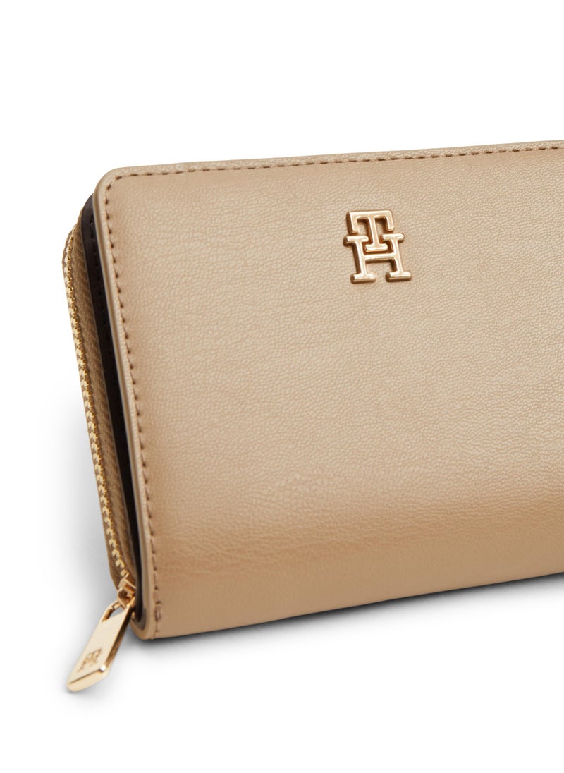 TOMMY HILFIGER Hilfiger Icon Zip-Around Flap Wallet - Image 2