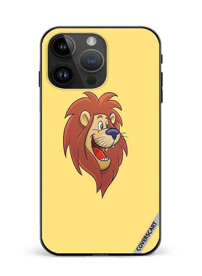 COVERSCART Protective Case Cover For Apple iPhone 12 Pro Lion Design Multicolour