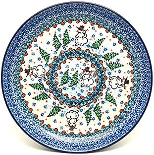 Polish Pottery Plate  9 12 Luncheon  Unikat Signature U4661