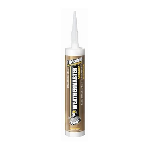Titebond 44011 WeatherMaster Sealant Cartridge, 10.1 oz, Translucent - Image 1