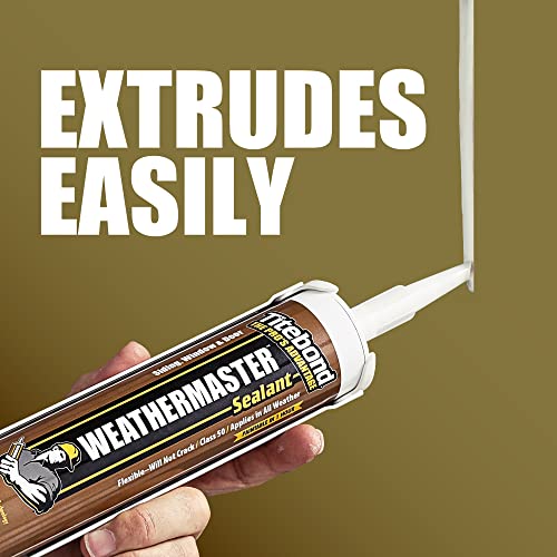 Titebond 44011 WeatherMaster Sealant Cartridge, 10.1 oz, Translucent - Image 4