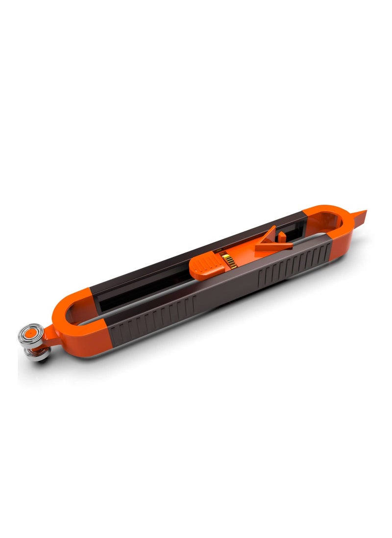 SYOSI - Precise Contour Gauge, Outline Duplication Marking for Welding, Flooring, Tile, Carpet Laying, Contour Measuring Tool with Adjustable Lock, Gift for Carpenter, Construction, Woodworking - Image 1