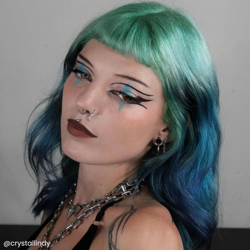 Arctic Fox Semi-Permanent Hair Dye, Vegan & Cruelty-Free, Ammonia-Free, Hydrating, Vibrant Blue Color, Aurora Kiss, For All Hair Types, DIY At-Home Color, 5.6 Fl Oz - Image 5