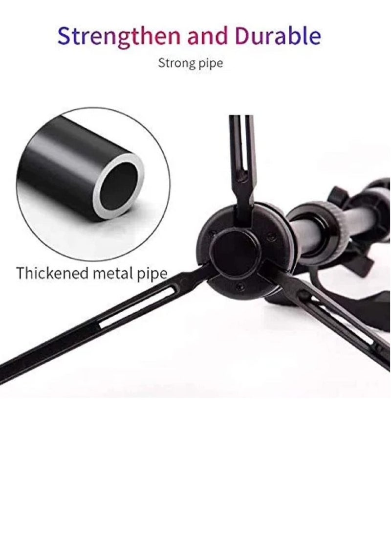 JMARY MT-68 Table-Top Extendable Foldable Tripod Stand for Mobile Phones and DSLR & Digital Cameras - Image 4