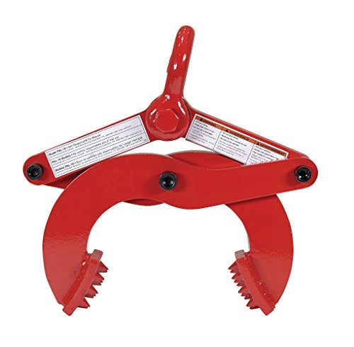 Vestil PAL-16 Steel Single Scissor Pallet Puller 5 In. Jaw Opening 6000 Lb. Pulling Capacity Red - Image 3