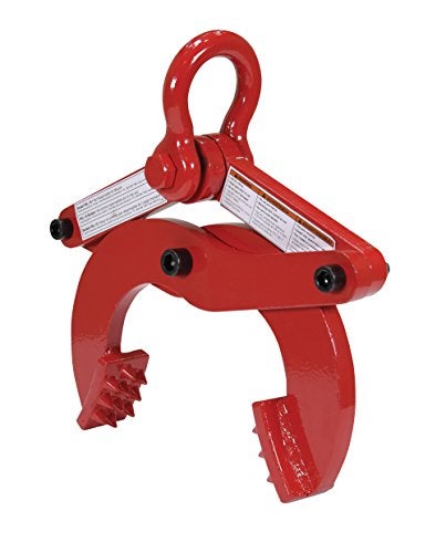 Vestil PAL-16 Steel Single Scissor Pallet Puller 5 In. Jaw Opening 6000 Lb. Pulling Capacity Red - Image 2