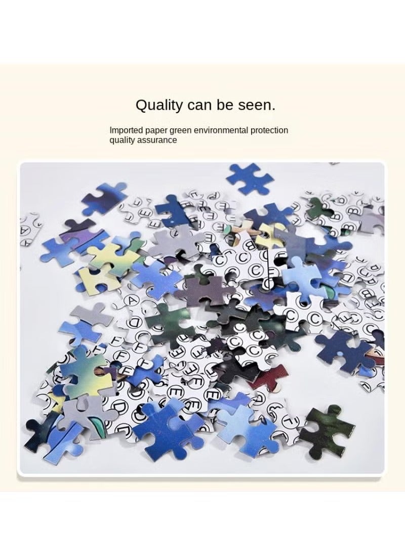 Anna 1000-Piece Anime Graphic Puzzle - Fun and Challenging Brain Teaser - Image 3