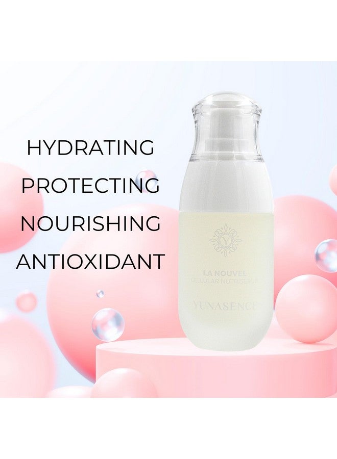 سويت سيشن ثيرابي سيروم لانوفيل الخلوي المغذي بحمض الهيالورونيك مع الكولاجين / الإيلاستين والببتيدات ودم التنين والريسفيراترول 1 أونصة جديد - Image 5