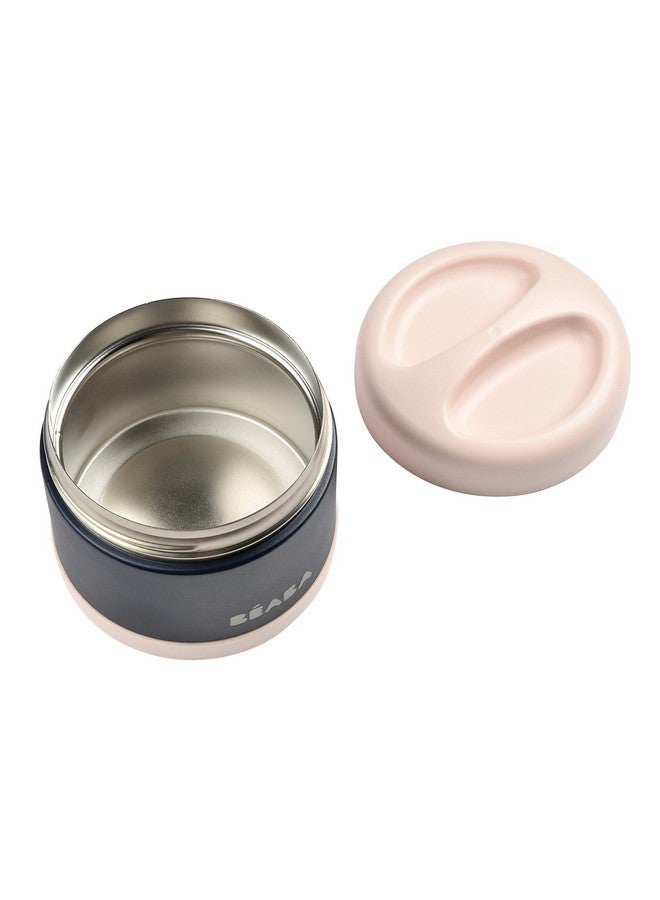 Beaba Stainless Steel Insulated Food Jar 10 oz, Kids Thermos, Lunch Containers, Leakproof, Wide Opening, Suitable for Hot and Cold Foods (Midnight) - Image 2