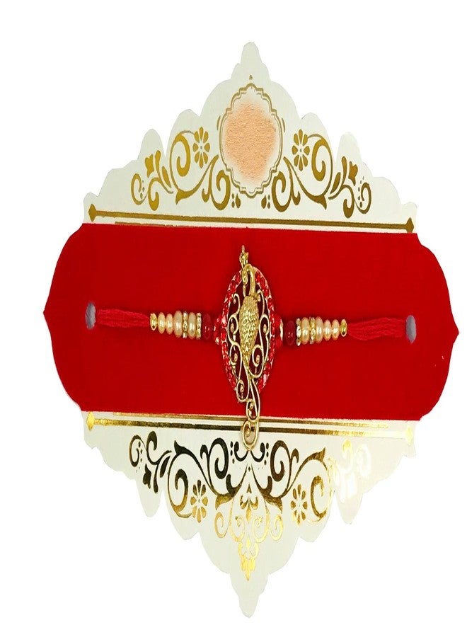 Evisha 2 Pcs Om Rakhi For Brother | Rakhi Combo 115-118 | rakhi || rakhi set || rakhi for brother || rakhi for brother and bhabhi || rakhi combo || bhaiya bhabhi rakhi || rakhi gifts - Image 3
