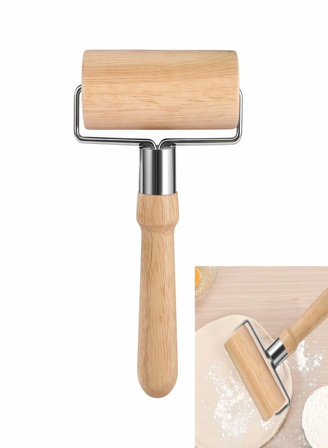 BUBBLE-FLY Top Rolling Pins for Pizza&Dough - Non-Stick, Wooden & Easy Clean, Baking, Pastry, Pie, Cookies - Kitchen Must Have,Beechwood Construction, Ergonomic Handles - Image 1