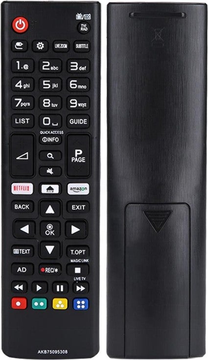LG Compatible AKB75095308 55UJ630V 65UJ630V 43UJ630 Amazon Netflix Smart LCD LED TV Remote with Home Button