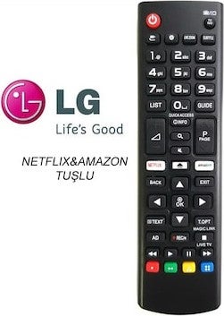 LG Compatible AKB75095308 55UJ630V 65UJ630V 43UJ630 Amazon Netflix Smart LCD LED TV Remote with Home Button