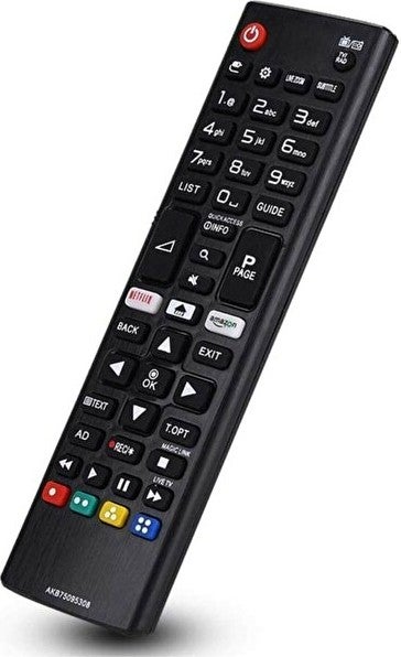 LG Compatible AKB75095308 55UJ630V 65UJ630V 43UJ630 Amazon Netflix Smart LCD LED TV Remote with Home Button