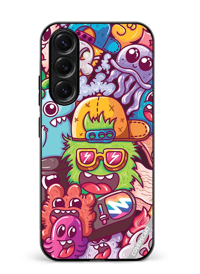 VR CREATIVE Protective Case Cover For Samsung Galaxy A56 Graphitti Design Multicolour