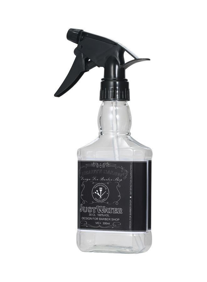 NIBEMINENT Empty Sprayer Bottle Transparent/Black 300ml - Image 2