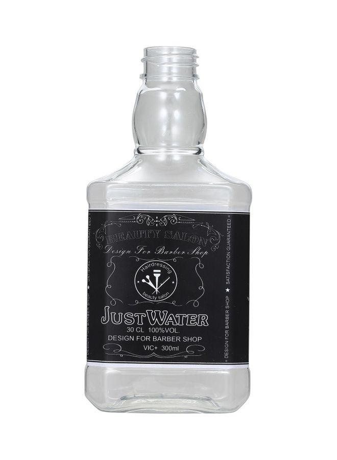 NIBEMINENT Empty Sprayer Bottle Transparent/Black 300ml - Image 3