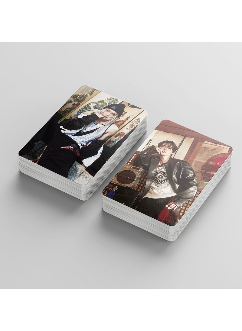 EHOME 95Pcs Straykids Photo Cards Album HOP Lomo Cards  - Image 3