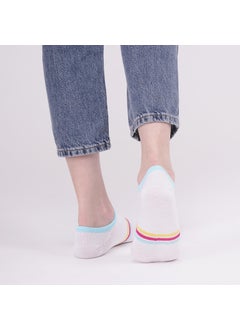 The Socks Company 3 Pairs Patterned Women's Ballerina Socks  - Image 4