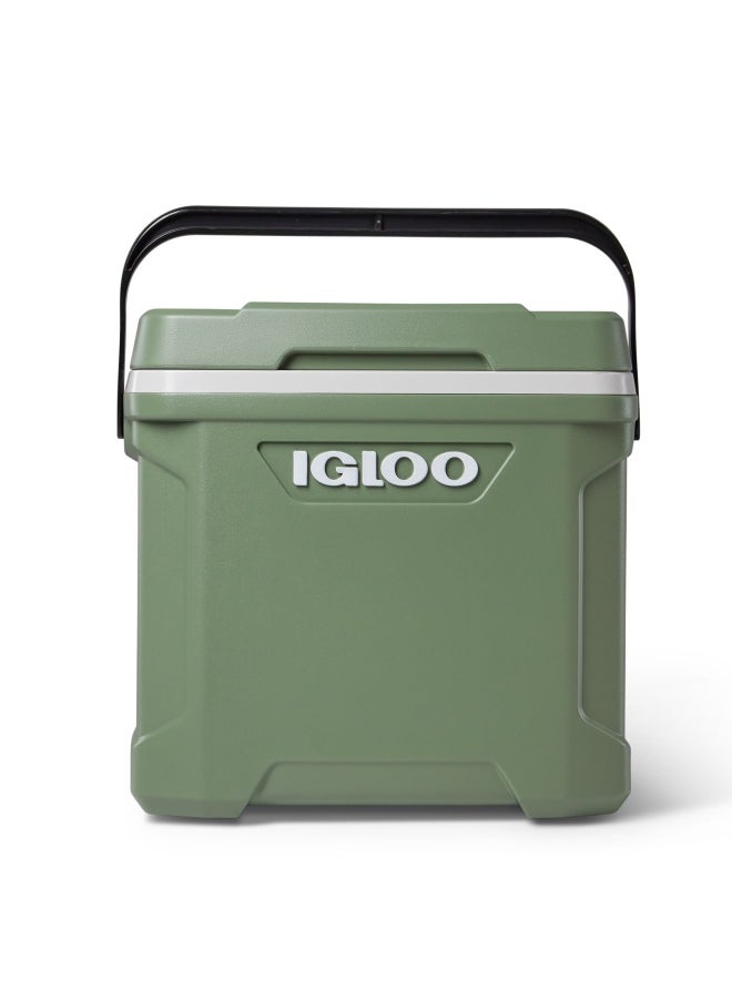 Igloo Ecocool Latitude 30 Qt Cooler Box - Vintage Green  - Image 2